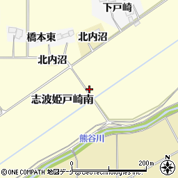 宮城県栗原市志波姫戸崎南周辺の地図