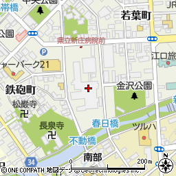 荘内銀行県立新庄病院 ＡＴＭ周辺の地図