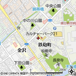 山形県新庄市鉄砲町5-23周辺の地図