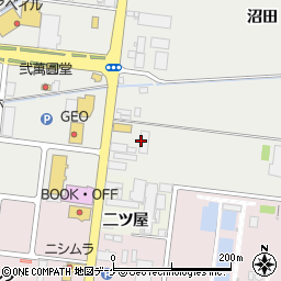 ビックエムワン鶴岡店周辺の地図