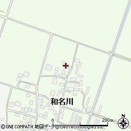 山形県鶴岡市和名川38周辺の地図