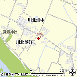 宮城県栗原市若柳川北落江64周辺の地図