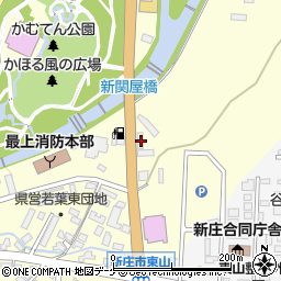 山形県新庄市金沢1285周辺の地図