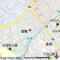 山形県新庄市栄町4-3周辺の地図