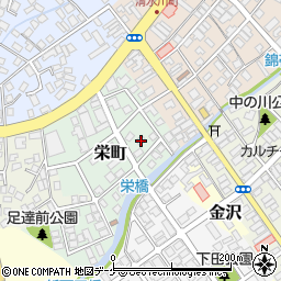山形県新庄市栄町4-2周辺の地図