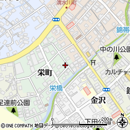 山形県新庄市栄町4-8周辺の地図