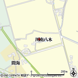 宮城県栗原市若柳川南八木103周辺の地図