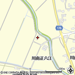 宮城県栗原市若柳川南正六江326周辺の地図