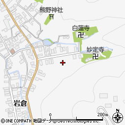 山形県鶴岡市加茂岩倉周辺の地図