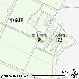 新山神社周辺の地図