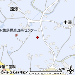 宮城県登米市石越町北郷遠澤152周辺の地図