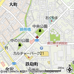 ＥＮＥＯＳ若葉町ＳＳ周辺の地図