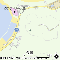 山形県鶴岡市今泉真台周辺の地図