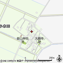 山形県鶴岡市小京田61周辺の地図