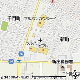 株式会社新庄輸送サービス旅客部周辺の地図