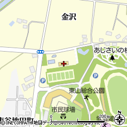 山形県新庄市金沢1391-1周辺の地図