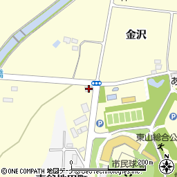 山形県新庄市金沢1398周辺の地図