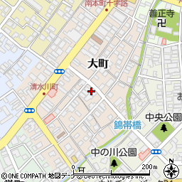 金田さかな屋周辺の地図