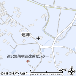 宮城県登米市石越町北郷遠澤75周辺の地図
