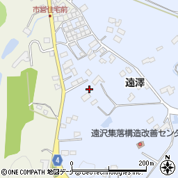 宮城県登米市石越町北郷遠澤61周辺の地図