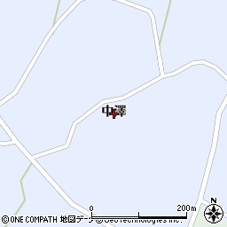 宮城県登米市石越町北郷中澤周辺の地図