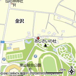 山形県新庄市金沢1388周辺の地図