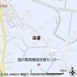 宮城県登米市石越町北郷遠澤73-2周辺の地図