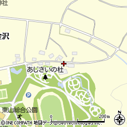 山形県新庄市金沢1386周辺の地図