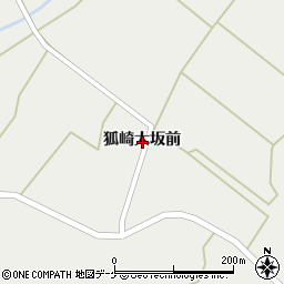 宮城県栗原市一迫狐崎大坂前周辺の地図