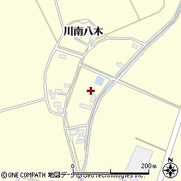 宮城県栗原市若柳川南葉ノ木161周辺の地図