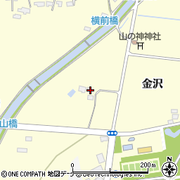 山形県新庄市金沢1308周辺の地図