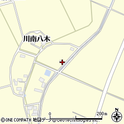 宮城県栗原市若柳川南葉ノ木109周辺の地図