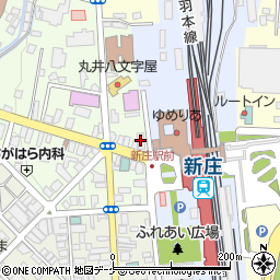 山交観光株式会社　新庄案内所周辺の地図