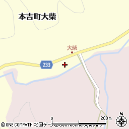 宮城県気仙沼市本吉町大柴26周辺の地図