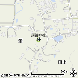 宮城県登米市石越町南郷峯16周辺の地図