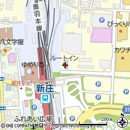 山形県新庄市金沢1109-6周辺の地図