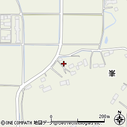 宮城県登米市石越町南郷峯106周辺の地図