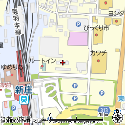 山形県新庄市金沢1073周辺の地図