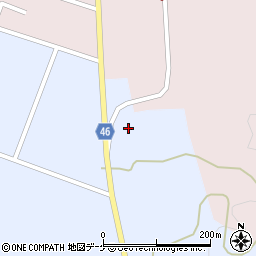 山形県東田川郡庄内町三ケ沢畑田53周辺の地図