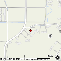 宮城県登米市石越町南郷峯106-1周辺の地図