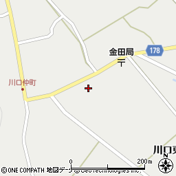 宮城県栗原市一迫川口東町周辺の地図