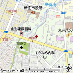 ノエビア化粧品新庄中央営業所周辺の地図