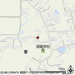 宮城県登米市石越町南郷峯127周辺の地図