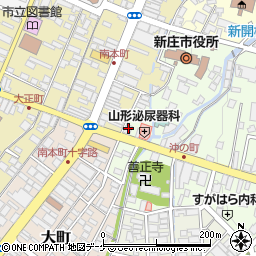 新庄駅前通り商店会事務所周辺の地図
