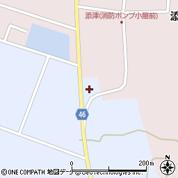 山形県庄内町（東田川郡）三ケ沢（野崎下）周辺の地図