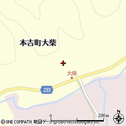 宮城県気仙沼市本吉町大柴31周辺の地図