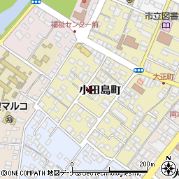 山形県新庄市小田島町6-45周辺の地図