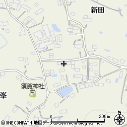 宮城県登米市石越町南郷峯11-2周辺の地図