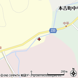 宮城県気仙沼市本吉町大柴3周辺の地図