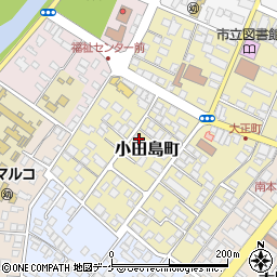 山形県新庄市小田島町6-47周辺の地図